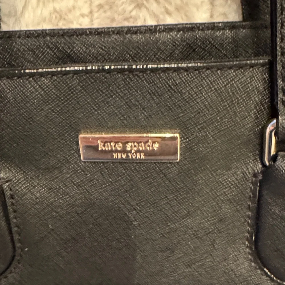 kate spade Black Satchel with Shoulder Strap